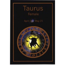 GREETING CARD TAURUS-FEMALE